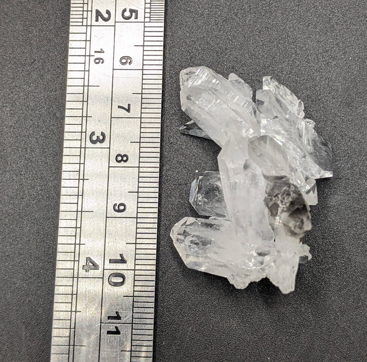 Small brookite included quartz cluster on matrix from Baluchistan Pakistan, 15.9 grams