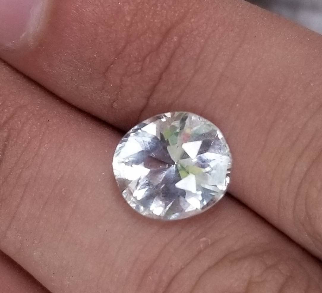 Natural good quality ring size faceted Aquamarine gems