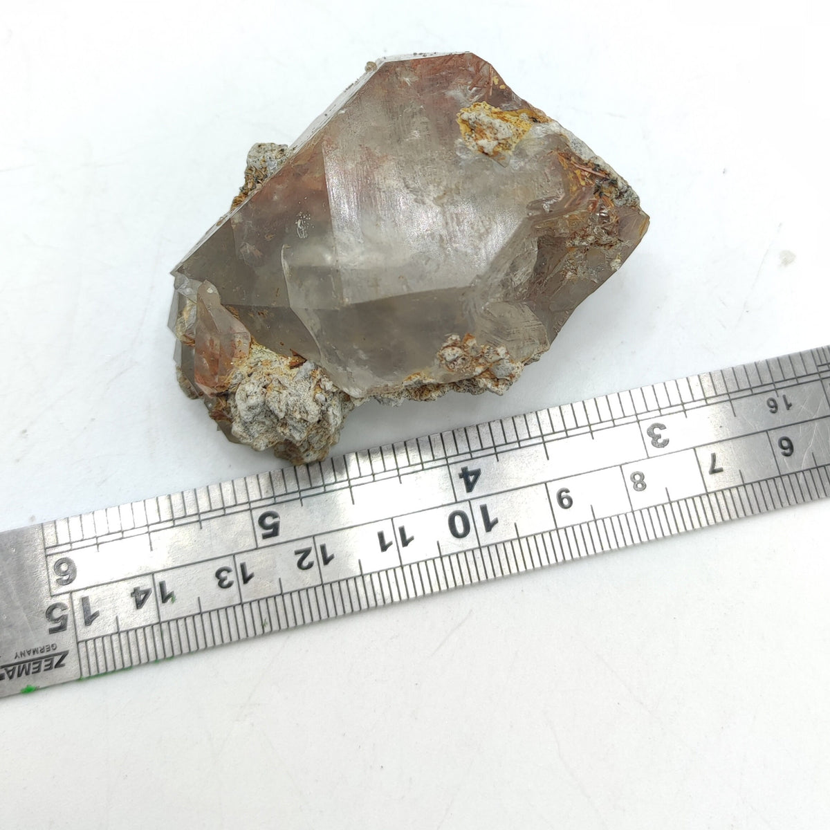 Smokey Quartz Crystal with Rutile, KP Pakistan, 104 grams