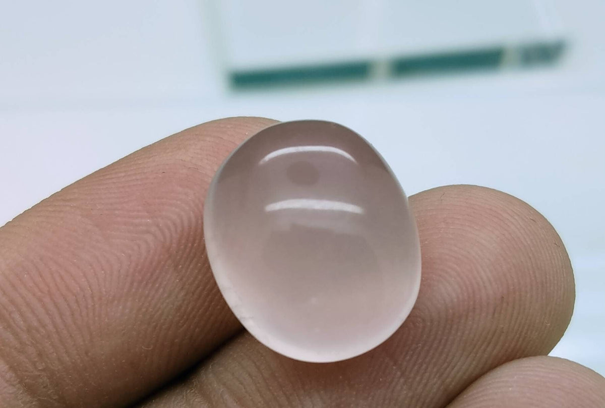 Natural good quality ring sizes rose quartz cabochons