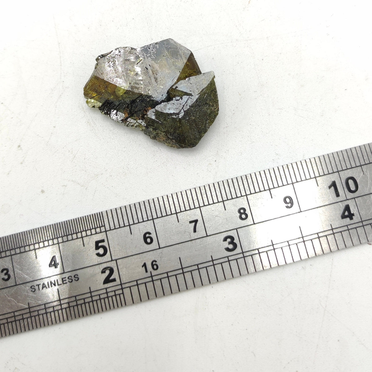 Rare sphene titanite crystal with Aegirine inclusion from Momand agency, KP, Pakistan, 7.3 gram
