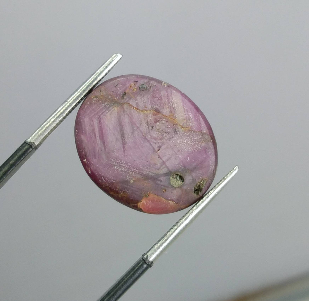 24 Carat Star Ruby Cabochon, Natural Gemstone