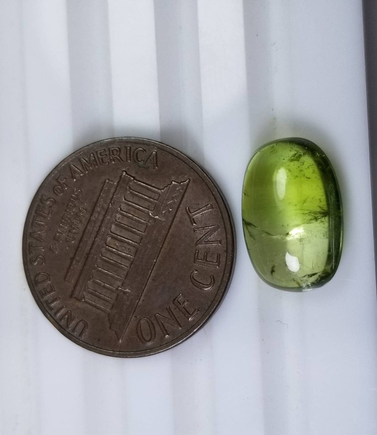 ARSAA GEMS AND MINERALSNatural ring size good quality green tourmaline cabochon - Premium from ARSAA GEMS AND MINERALS - Just $30.00! Shop now at ARSAA GEMS AND MINERALS