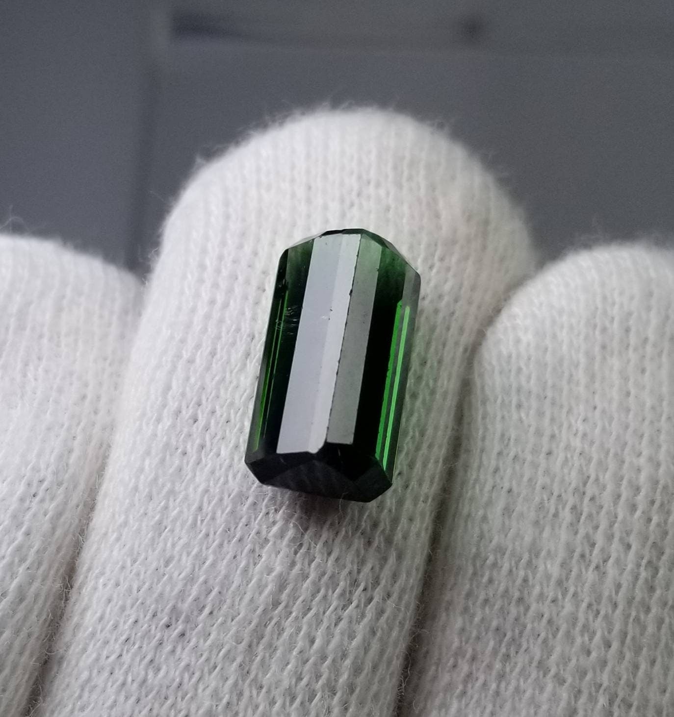 ARSAA GEMS AND MINERALSNatural top quality faceted ring size green tourmaline gem - Premium from ARSAA GEMS AND MINERALS - Just $75.00! Shop now at ARSAA GEMS AND MINERALS
