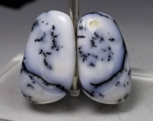 ARSAA GEMS AND MINERALSNatural Matching pair of high quality dendritic opal - Premium  from ARSAA GEMS AND MINERALS - Just $15.00! Shop now at ARSAA GEMS AND MINERALS