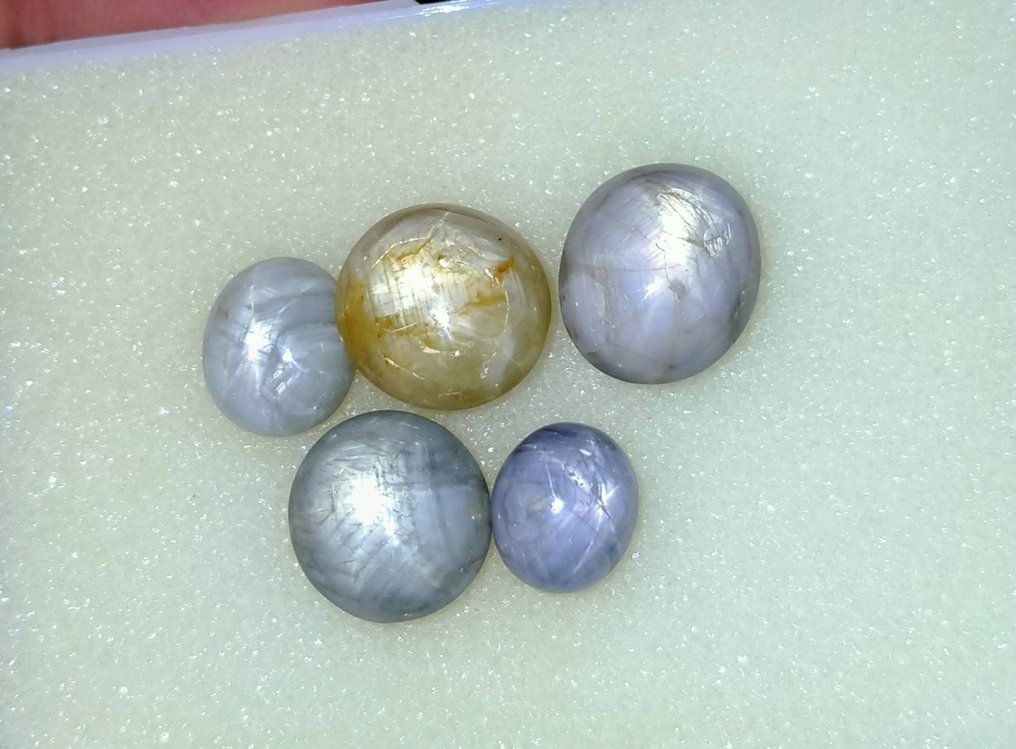 ARSAA GEMS AND MINERALSNatural top quality beautiful cabochons of Star sapphire - Premium from ARSAA GEMS AND MINERALS - Just $80.00! Shop now at ARSAA GEMS AND MINERALS