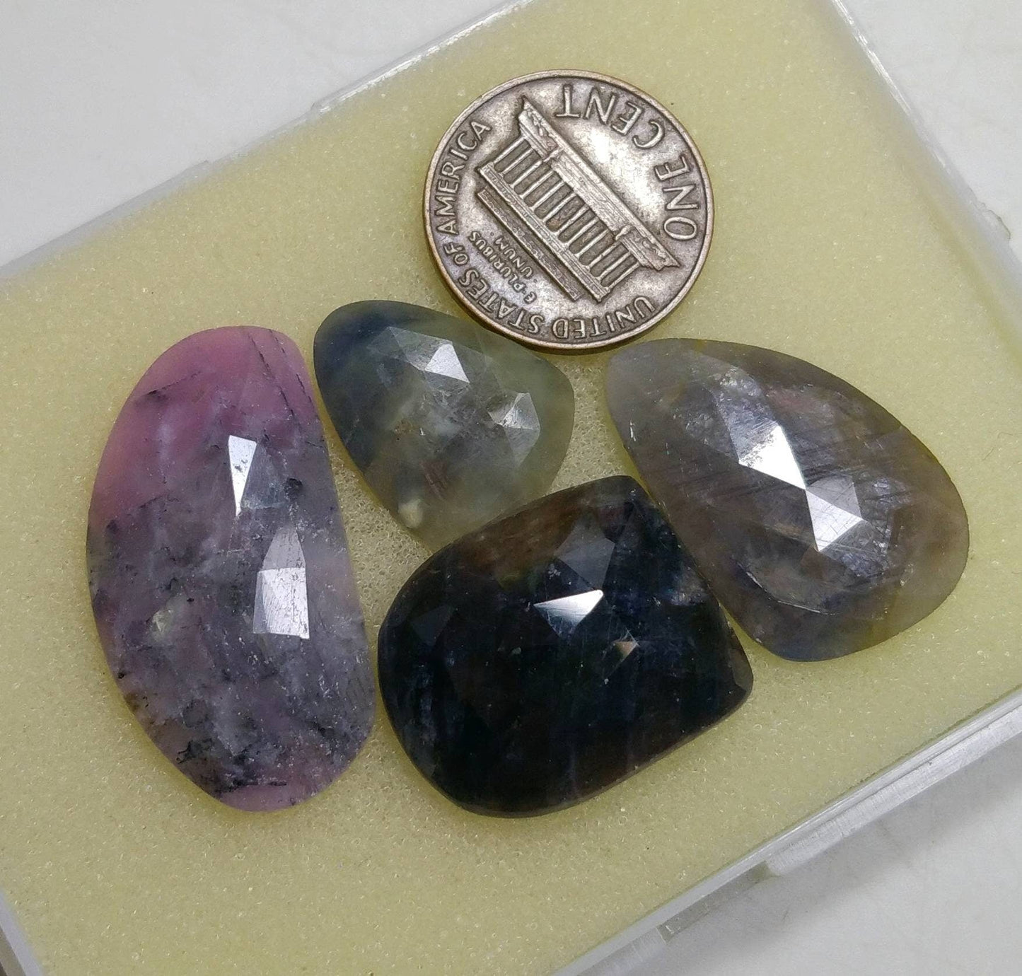 ARSAA GEMS AND MINERALSNatural fine quality beautiful 71 carats rose/cut faceted sapphire cabochons - Premium from ARSAA GEMS AND MINERALS - Just $70.00! Shop now at ARSAA GEMS AND MINERALS