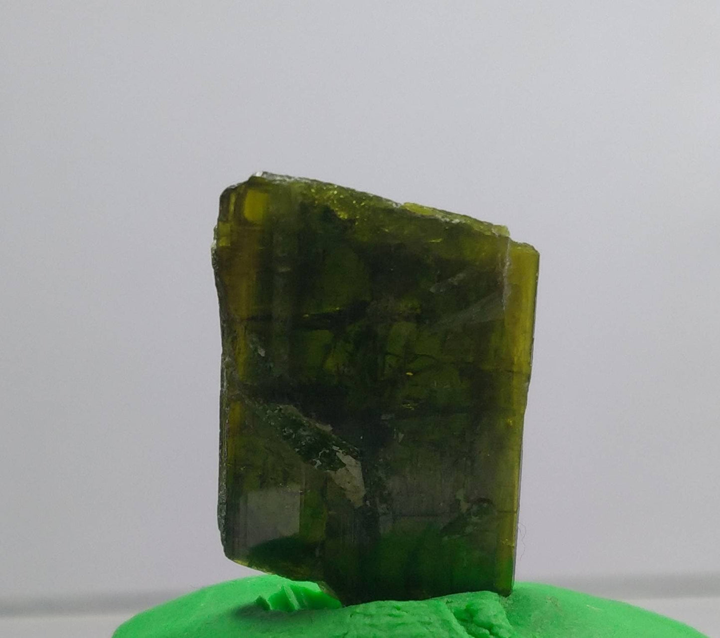 ARSAA GEMS AND MINERALSNatural clear aesthetic 2 gram Beautiful perfectly terminated pleochroic epidote crystal - Premium  from ARSAA GEMS AND MINERALS - Just $20.00! Shop now at ARSAA GEMS AND MINERALS