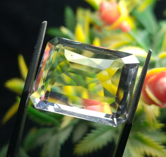 ARSAA GEMS AND MINERALSNatural top quality beautiful 20 carats VV clarity rose cut Faceted clear quartz cabochon - Premium  from ARSAA GEMS AND MINERALS - Just $21.00! Shop now at ARSAA GEMS AND MINERALS