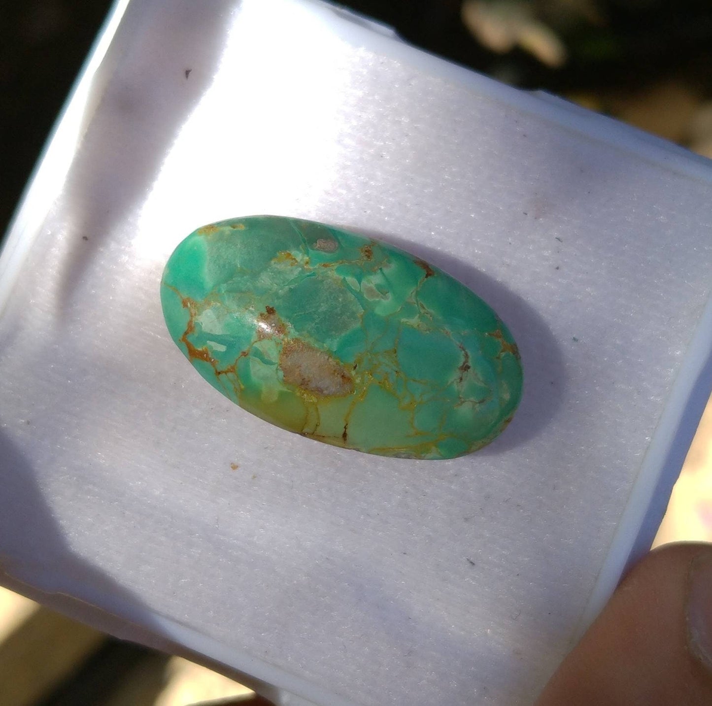 ARSAA GEMS AND MINERALSNatural fine quality beautiful 37 carats oval shape untreated unheated green turquoise cabochon - Premium from ARSAA GEMS AND MINERALS - Just $37.00! Shop now at ARSAA GEMS AND MINERALS