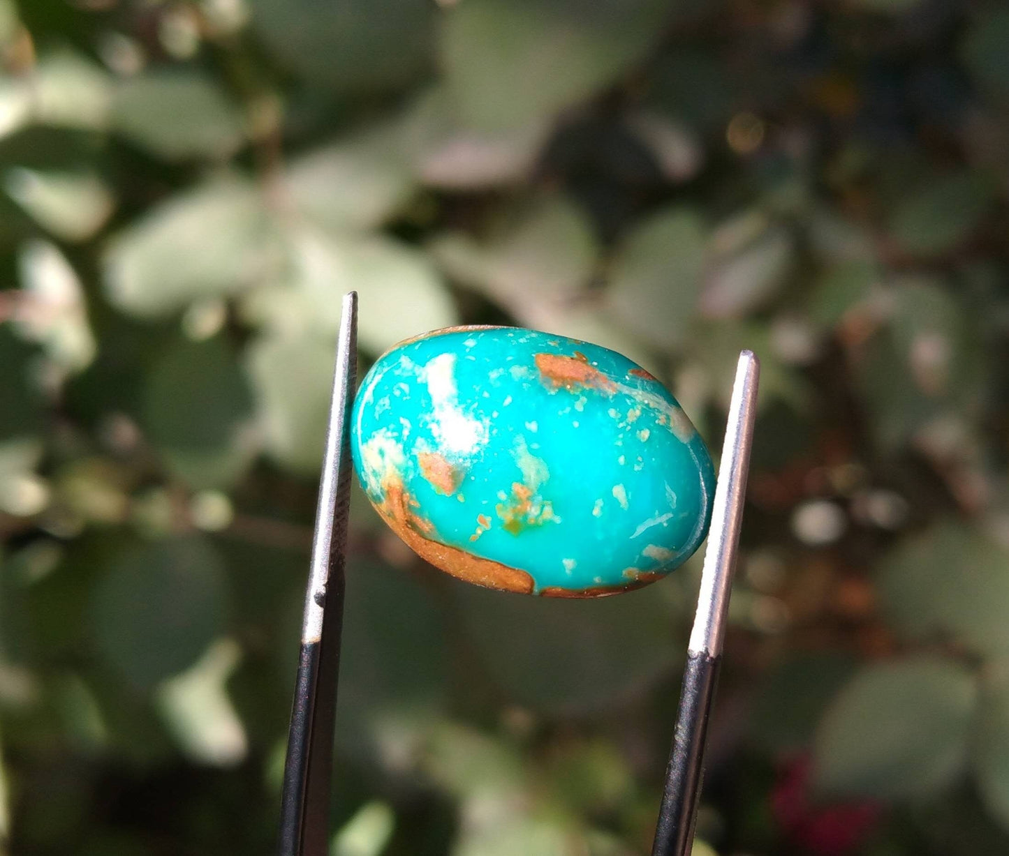 ARSAA GEMS AND MINERALSNatural fine quality beautiful 13 carats oval shape untreated unheated blue turquoise cabochon - Premium from ARSAA GEMS AND MINERALS - Just $15.00! Shop now at ARSAA GEMS AND MINERALS