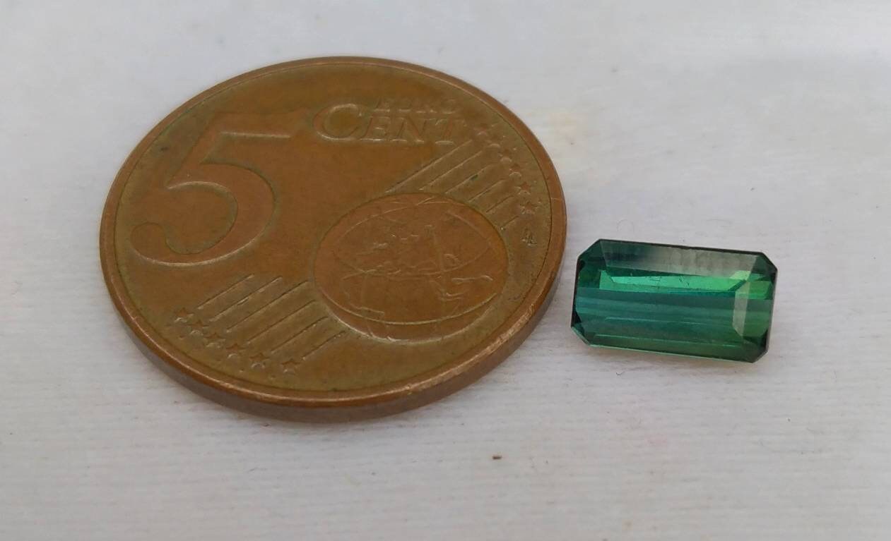 ARSAA GEMS AND MINERALSNatural top quality beautiful 2 carat vv clarity faceted radiant shape blue Tourmaline gem - Premium  from ARSAA GEMS AND MINERALS - Just $20.00! Shop now at ARSAA GEMS AND MINERALS