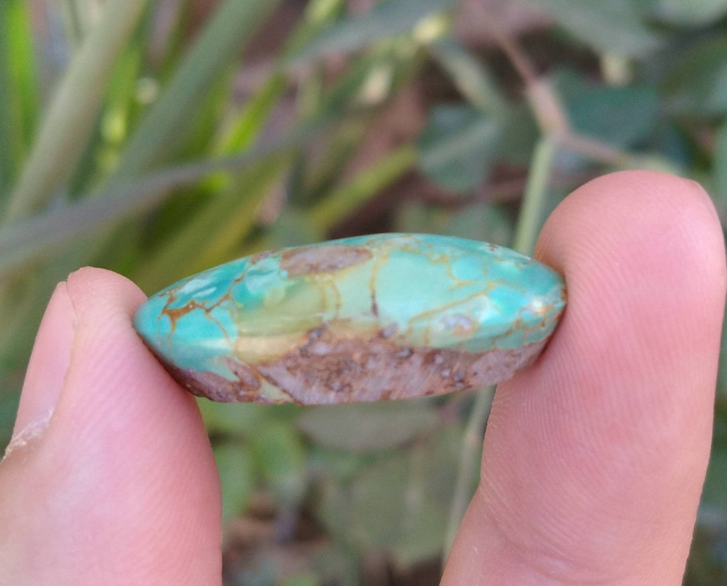 ARSAA GEMS AND MINERALSNatural fine quality beautiful 37 carats oval shape untreated unheated green turquoise cabochon - Premium from ARSAA GEMS AND MINERALS - Just $37.00! Shop now at ARSAA GEMS AND MINERALS