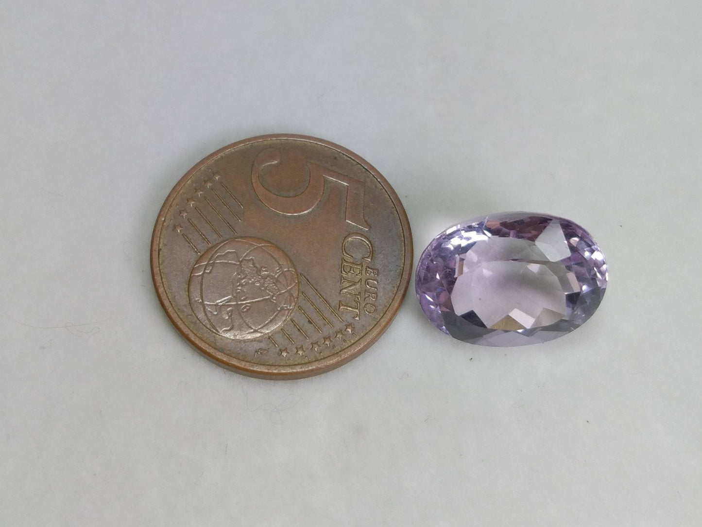 ARSAA GEMS AND MINERALSNatural fine quality beautiful 9 carats VV clarity faceted oval shape amethyst gem - Premium from ARSAA GEMS AND MINERALS - Just $18.00! Shop now at ARSAA GEMS AND MINERALS