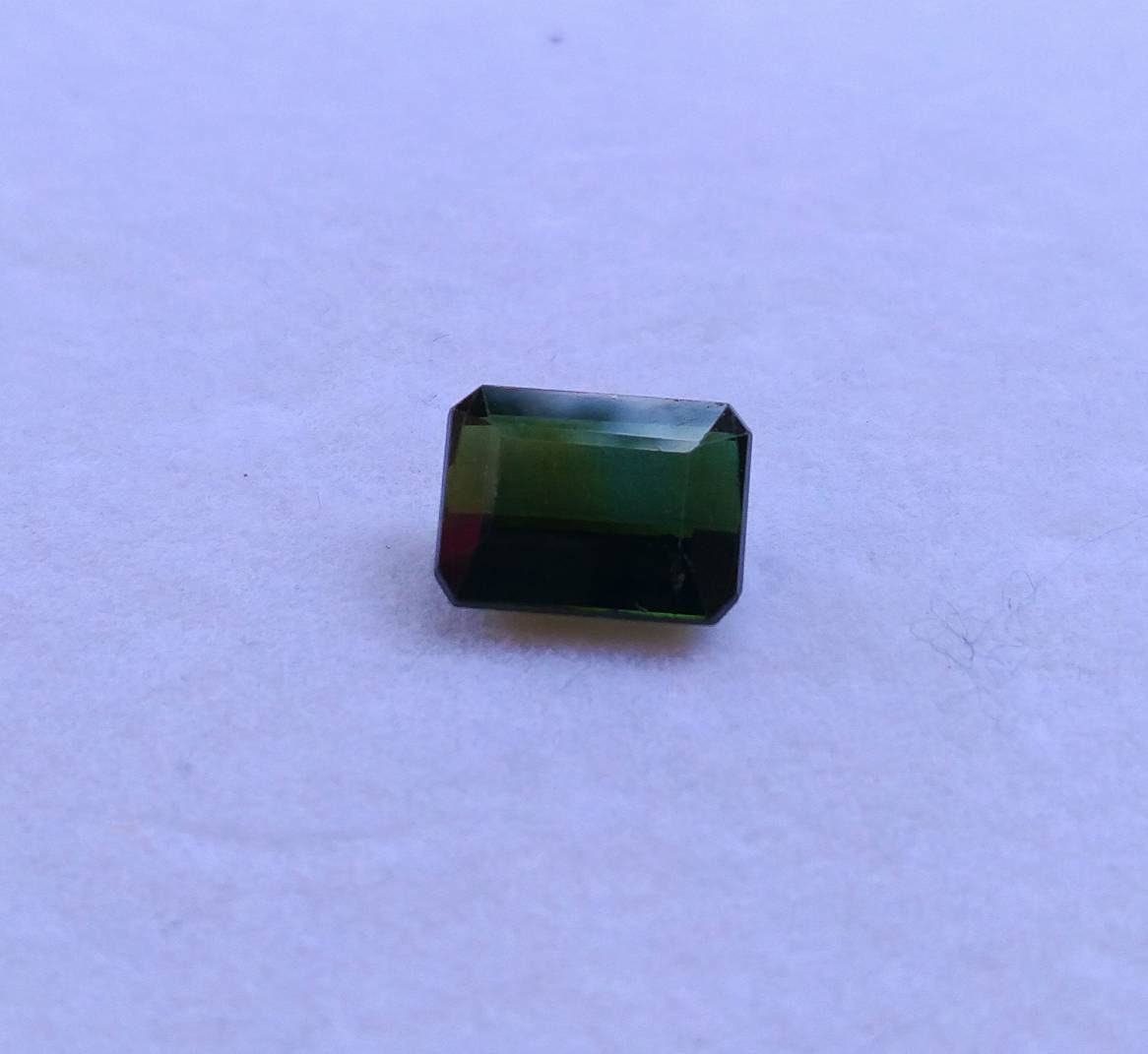 ARSAA GEMS AND MINERALSNatural top quality beautiful 4 carats faceted radiant shape dark green tourmaline gem - Premium  from ARSAA GEMS AND MINERALS - Just $20.00! Shop now at ARSAA GEMS AND MINERALS