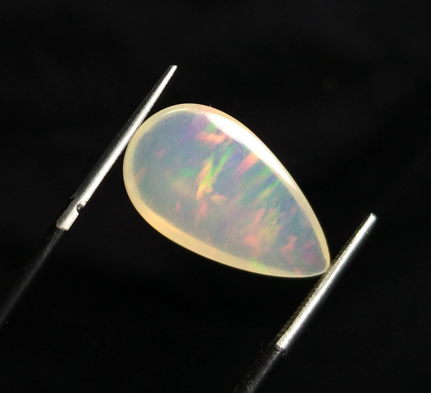 ARSAA GEMS AND MINERALSNatural fine quality beautiful 6.5 carats pear shape fire opal Cabochon - Premium from ARSAA GEMS AND MINERALS - Just $25.00! Shop now at ARSAA GEMS AND MINERALS