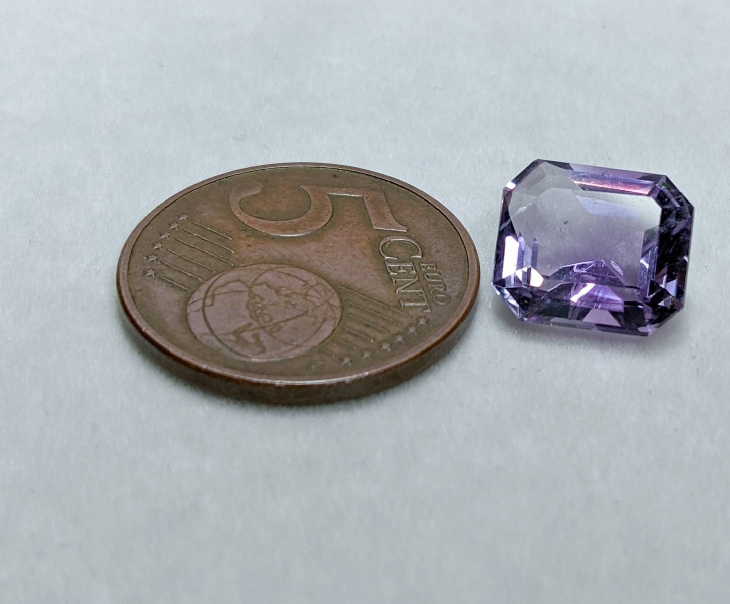 ARSAA GEMS AND MINERALSNatural fine quality beautiful 5 carats light purple color clear faceted amethyst gem - Premium from ARSAA GEMS AND MINERALS - Just $8.00! Shop now at ARSAA GEMS AND MINERALS