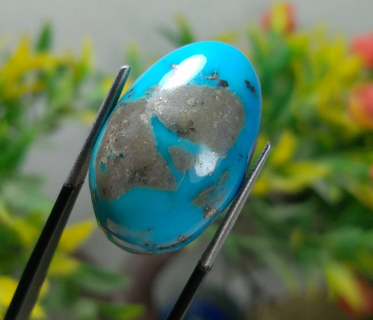 ARSAA GEMS AND MINERALSNatural top quality beautiful 26 carats turquoise with pyrite cabochon - Premium  from ARSAA GEMS AND MINERALS - Just $20.00! Shop now at ARSAA GEMS AND MINERALS