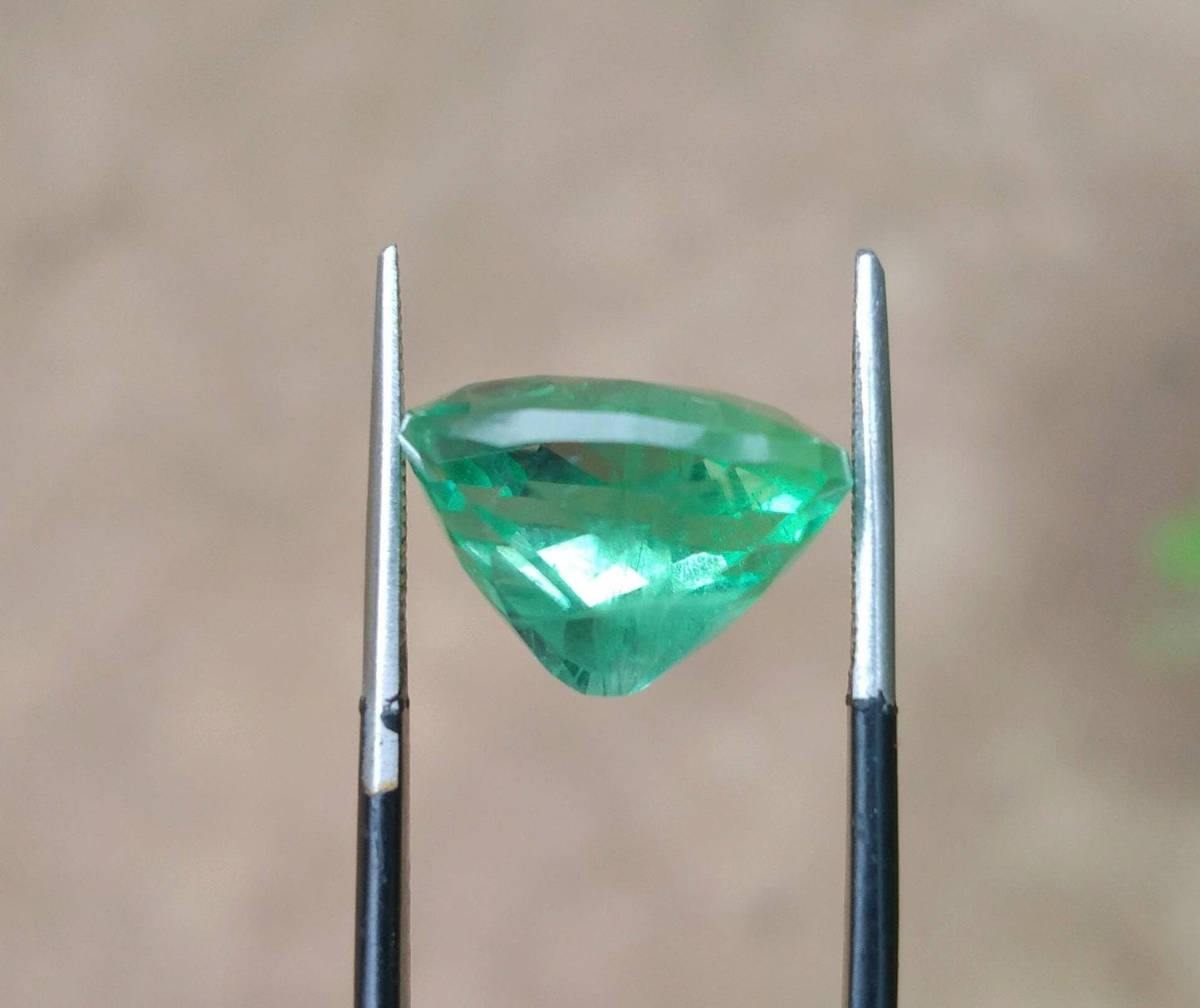 ARSAA GEMS AND MINERALSNatural fine quality beautiful 14 carats VV clarity faceted radiant shape green fluorite gem - Premium from ARSAA GEMS AND MINERALS - Just $29.00! Shop now at ARSAA GEMS AND MINERALS