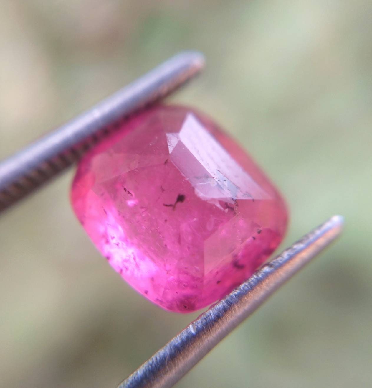 ARSAA GEMS AND MINERALSNatural top quality beautiful 2.5 carats SI clarity faceted radiant shape rubellite Tourmaline gem - Premium from ARSAA GEMS AND MINERALS - Just $25.00! Shop now at ARSAA GEMS AND MINERALS
