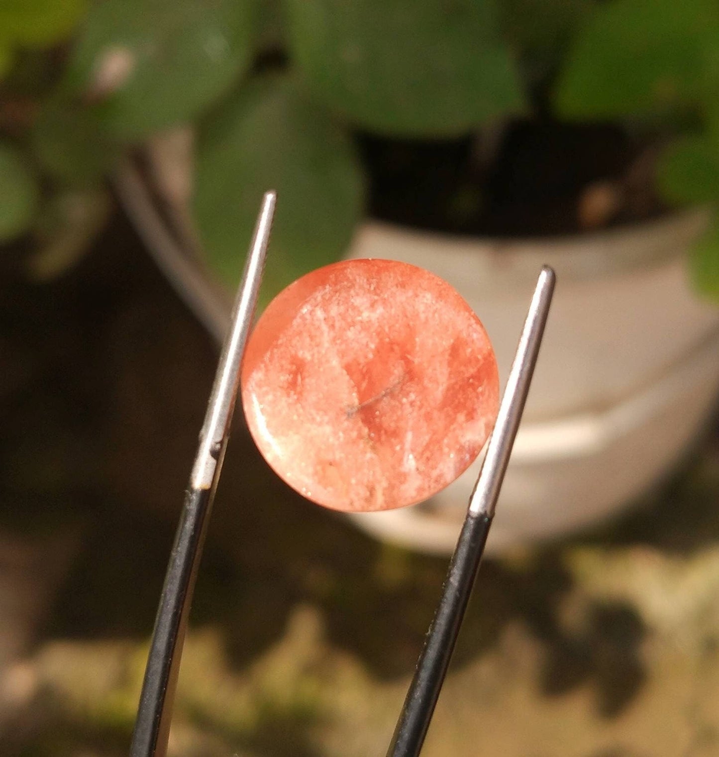 ARSAA GEMS AND MINERALSNatural top quality beautiful 15 carats round shape triplite cabochon - Premium from ARSAA GEMS AND MINERALS - Just $30.00! Shop now at ARSAA GEMS AND MINERALS