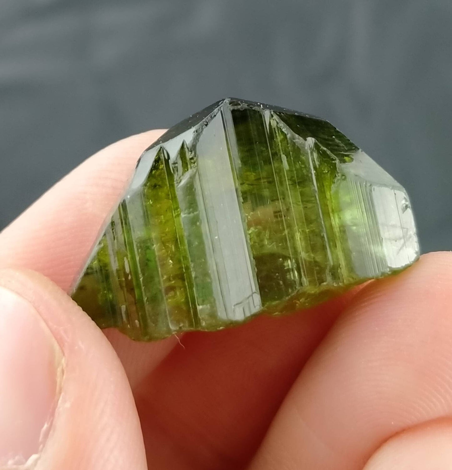 ARSAA GEMS AND MINERALSGreen terminated tourmaline crystal 6.9 grams weight from Africa - Premium from ARSAA GEMS AND MINERALS - Just $110.00! Shop now at ARSAA GEMS AND MINERALS