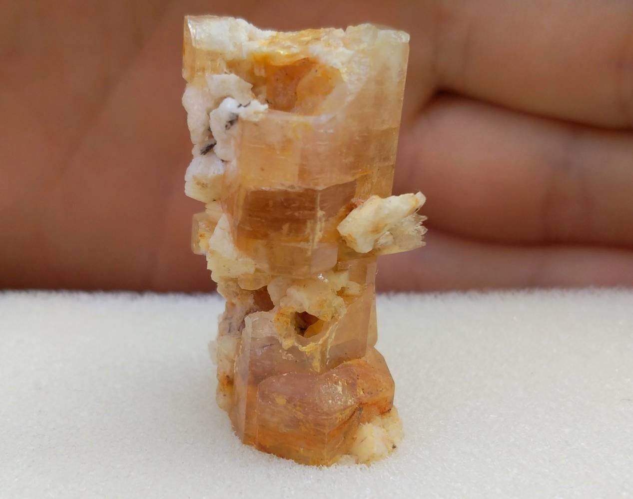 ARSAA GEMS AND MINERALSNatural good quality beautiful 13.8 grams aquamarine with flourescent Apatite combo specimen - Premium from ARSAA GEMS AND MINERALS - Just $35.00! Shop now at ARSAA GEMS AND MINERALS