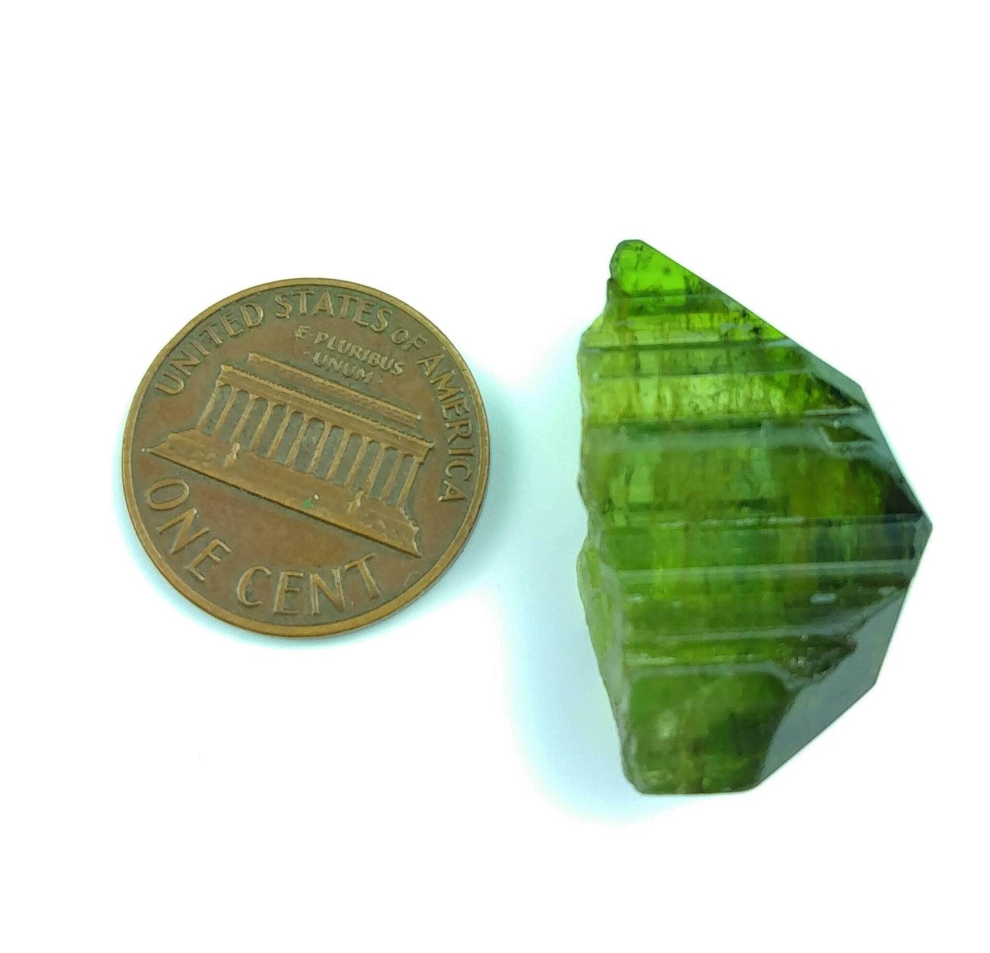ARSAA GEMS AND MINERALSGreen terminated tourmaline crystal 6.9 grams weight from Africa - Premium from ARSAA GEMS AND MINERALS - Just $110.00! Shop now at ARSAA GEMS AND MINERALS