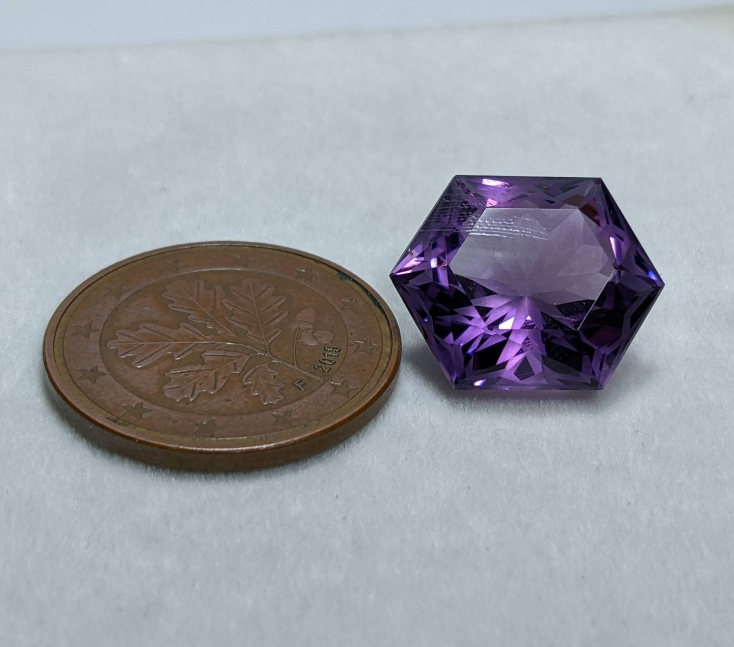 ARSAA GEMS AND MINERALSNatural fine quality beautiful 10 carats deep purple color AAA clarity faceted amethyst gem - Premium from ARSAA GEMS AND MINERALS - Just $20.00! Shop now at ARSAA GEMS AND MINERALS
