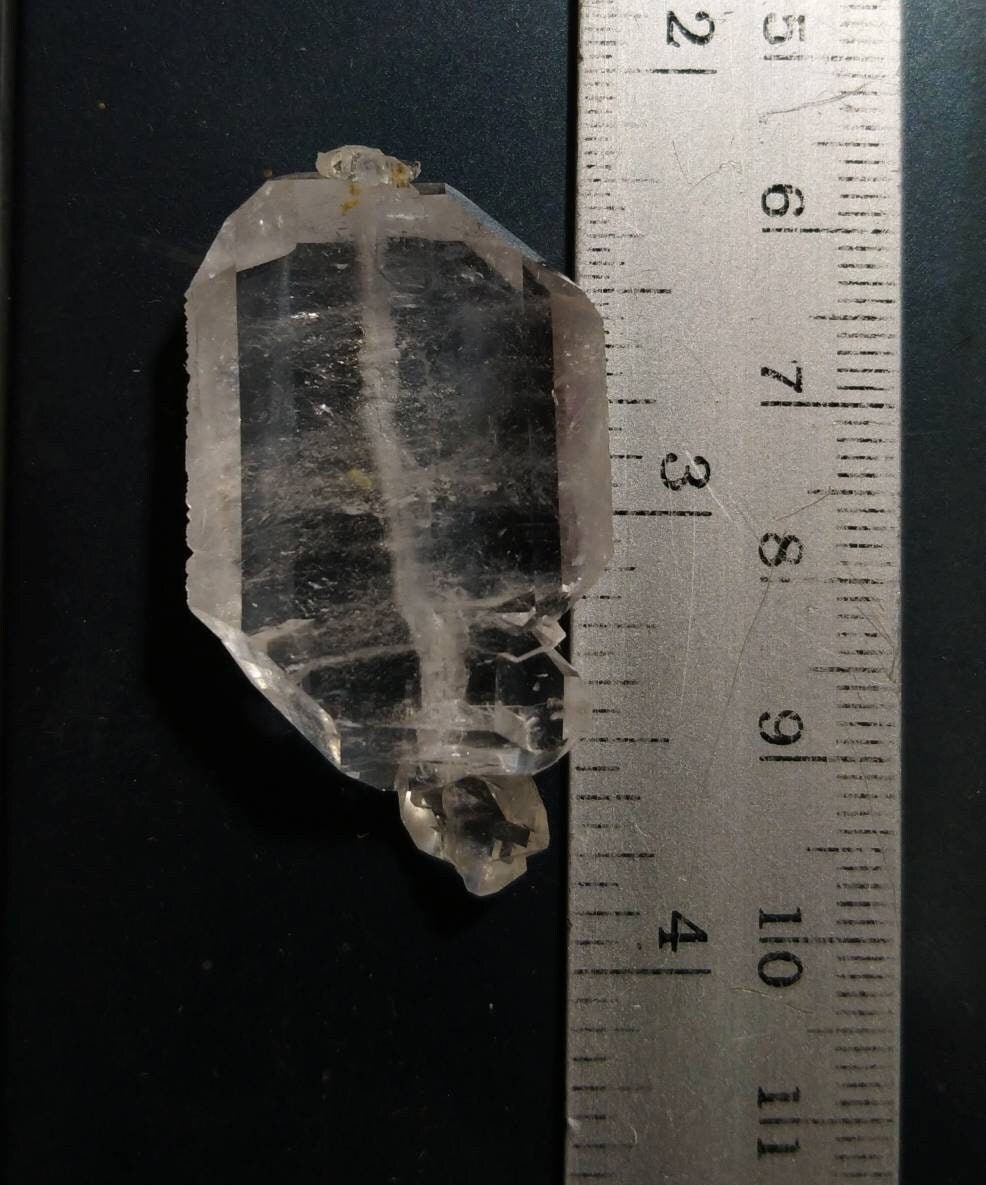ARSAA GEMS AND MINERALSNatural fine quality beautiful 9.9 grams terminated clear faden quartz crystal - Premium from ARSAA GEMS AND MINERALS - Just $20.00! Shop now at ARSAA GEMS AND MINERALS