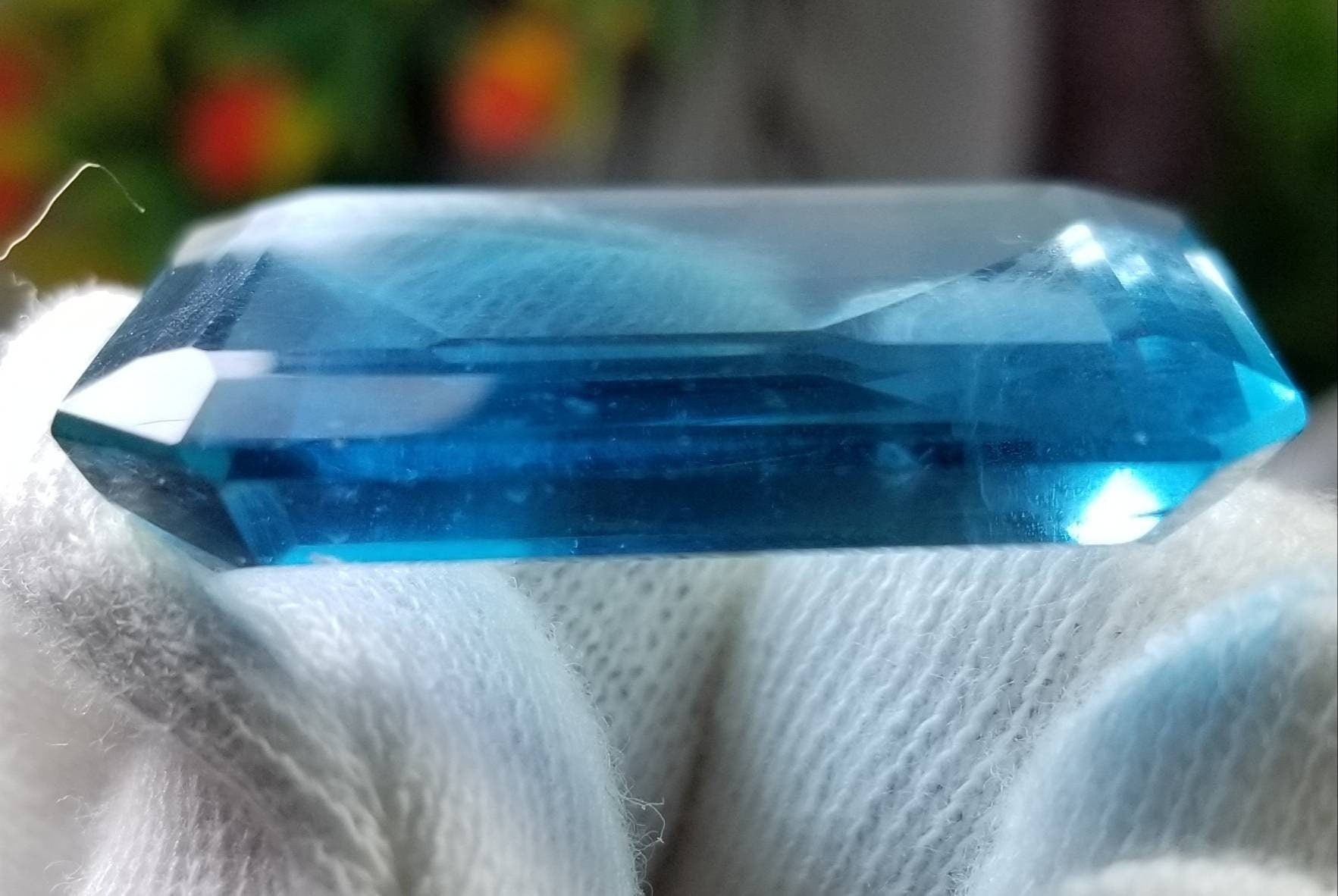 ARSAA GEMS AND MINERALSNatural good quality big size faceted flourite gem - Premium  from ARSAA GEMS AND MINERALS - Just $68.00! Shop now at ARSAA GEMS AND MINERALS