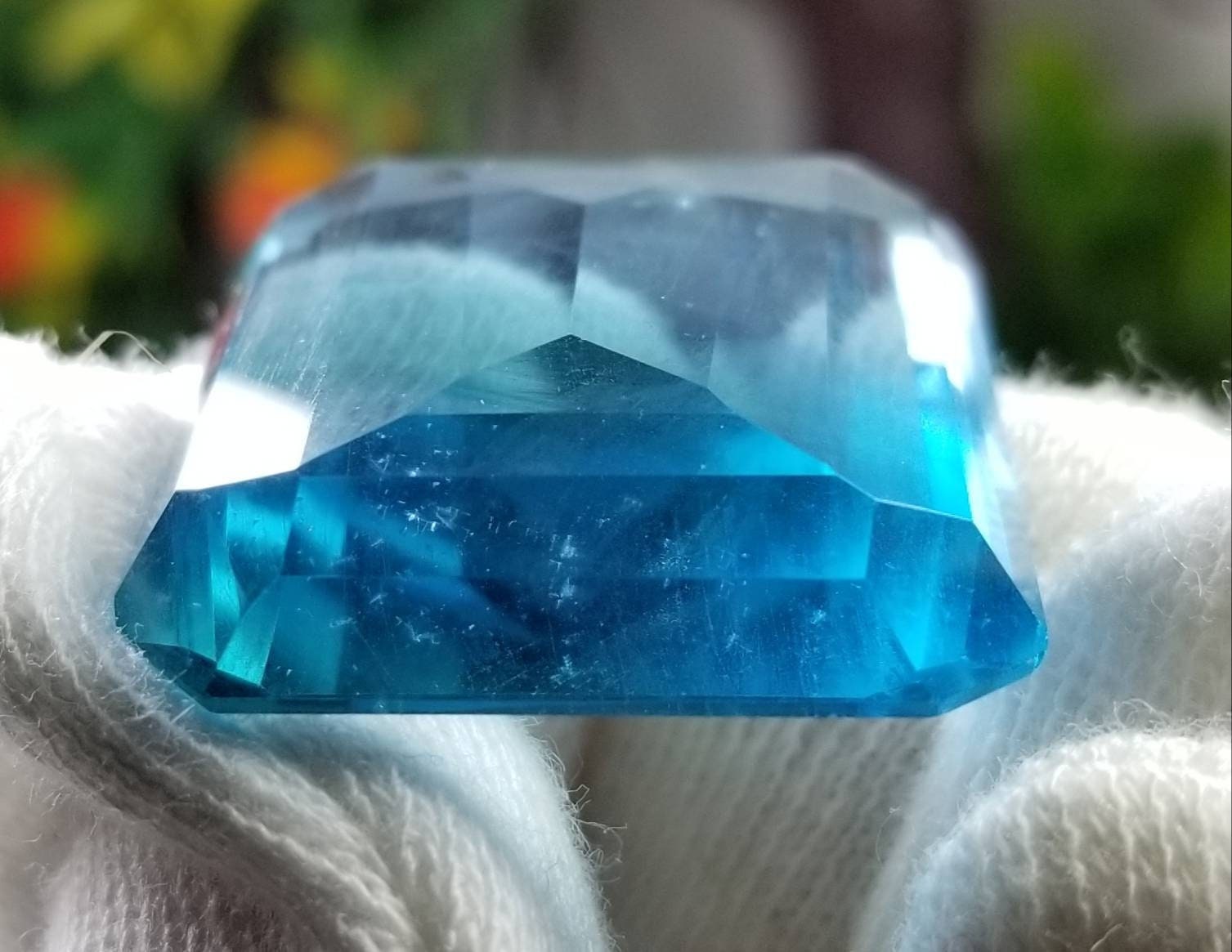 ARSAA GEMS AND MINERALSNatural good quality big size faceted flourite gem - Premium  from ARSAA GEMS AND MINERALS - Just $68.00! Shop now at ARSAA GEMS AND MINERALS