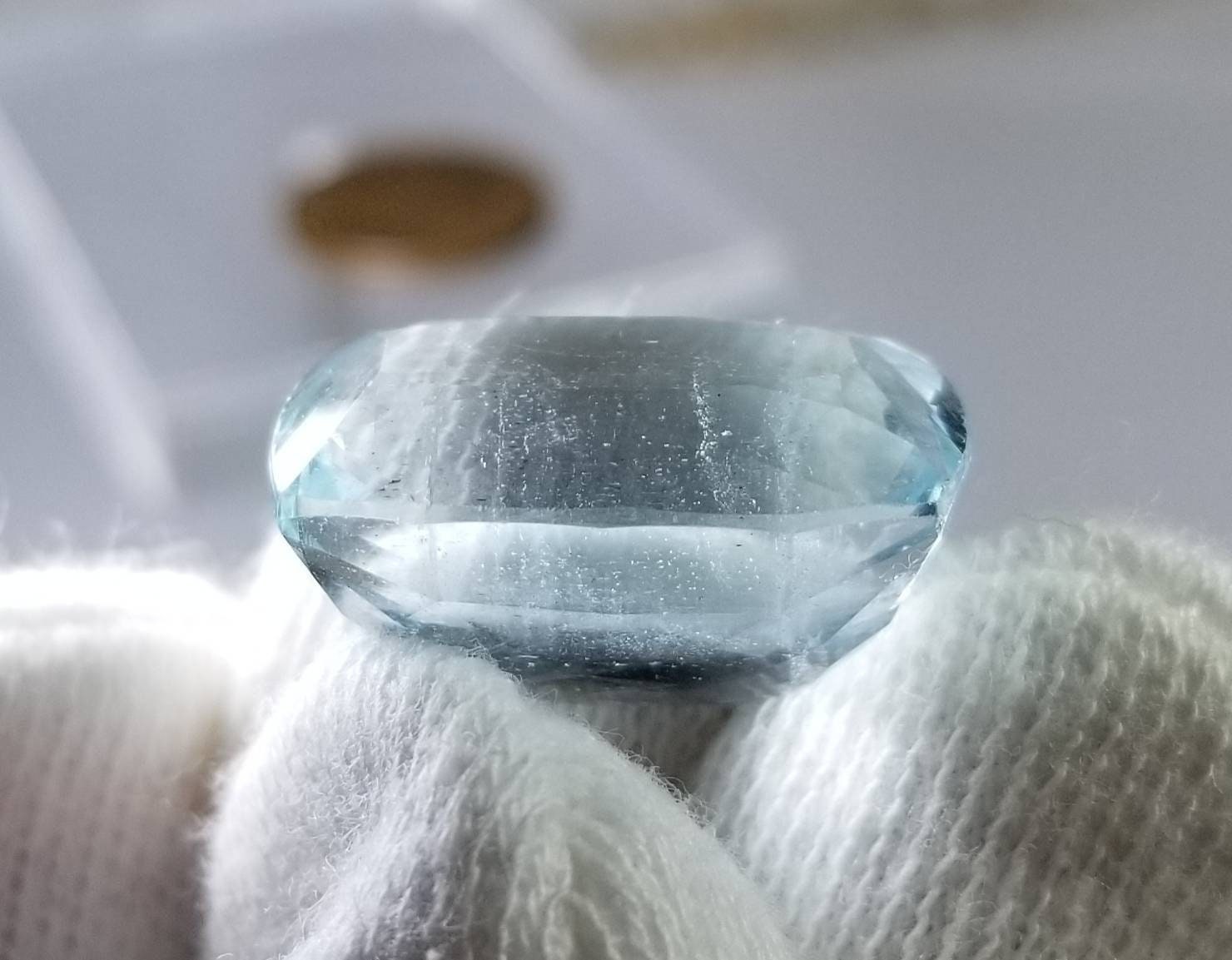 ARSAA GEMS AND MINERALSNatural top quality 21 carats beautiful faceted Aquamarine gem - Premium  from ARSAA GEMS AND MINERALS - Just $180.00! Shop now at ARSAA GEMS AND MINERALS