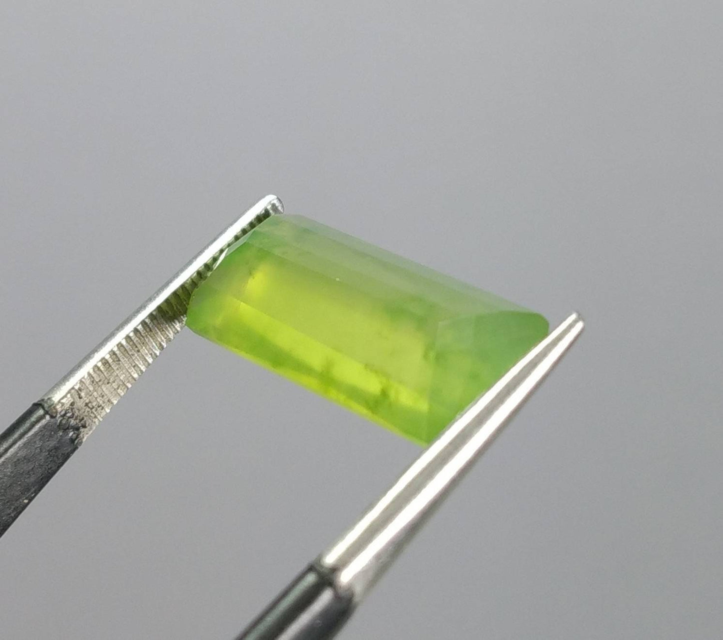 ARSAA GEMS AND MINERALSNatural top quality beautiful 6 carats radiant shape faceted hydrograssular green garnet gem - Premium  from ARSAA GEMS AND MINERALS - Just $14.00! Shop now at ARSAA GEMS AND MINERALS