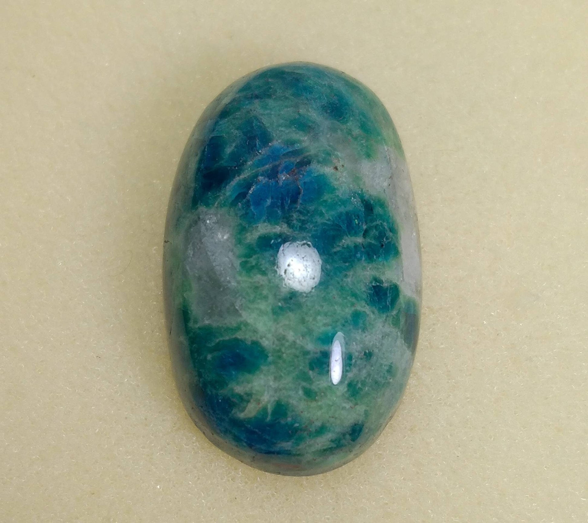 ARSAA GEMS AND MINERALSNatural top quality beautiful 55 carats afghan hauyne var.lazurite UV reactive oval shape Cabochon - Premium  from ARSAA GEMS AND MINERALS - Just $55.00! Shop now at ARSAA GEMS AND MINERALS