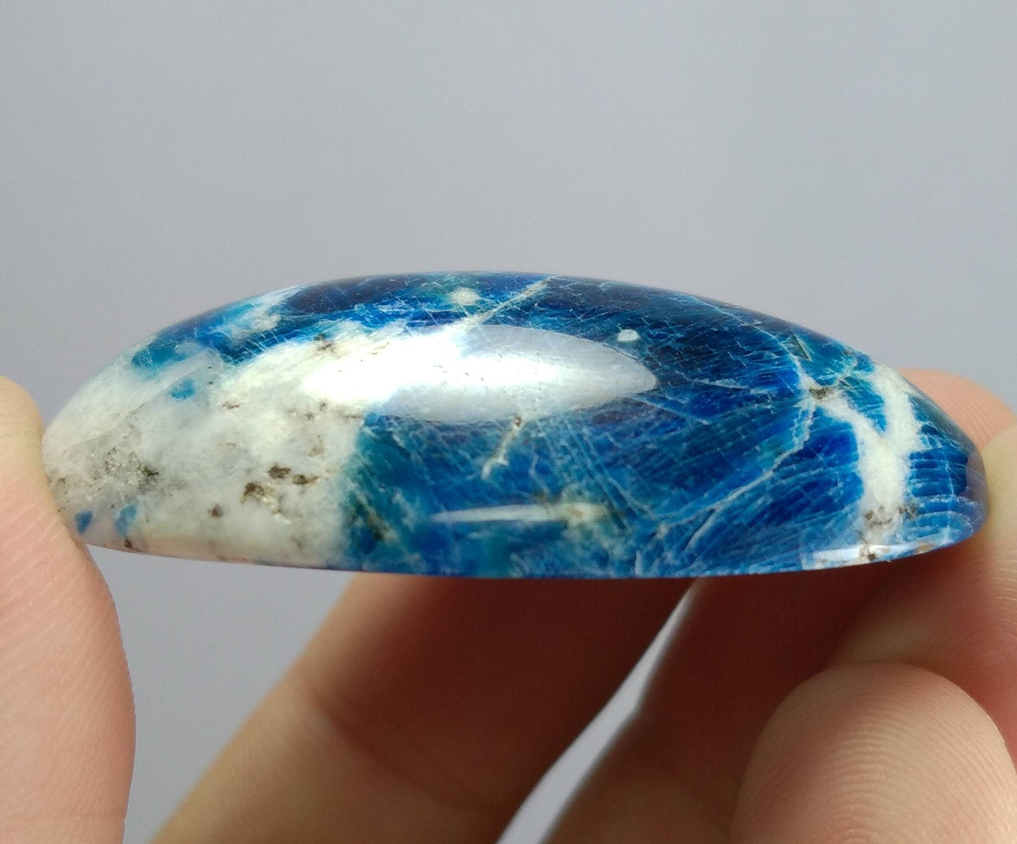 ARSAA GEMS AND MINERALSNatural top quality beautiful 98 carats large size oval shape UV reactive afghan hauyne var.lazurite Cabochon - Premium from ARSAA GEMS AND MINERALS - Just $95.00! Shop now at ARSAA GEMS AND MINERALS
