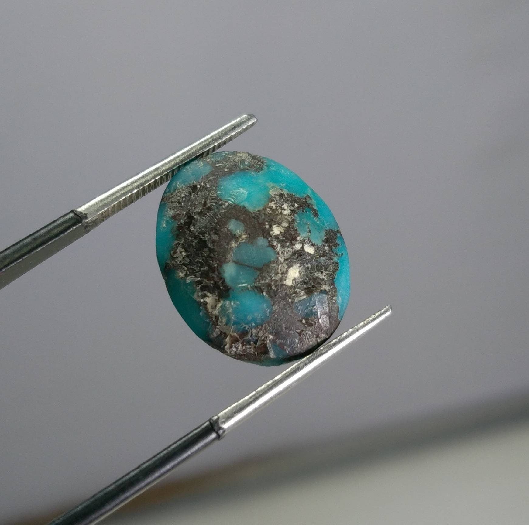 ARSAA GEMS AND MINERALSNatural fine quality beautiful 10 carats stabilized oval shape kingman web turquoise cabochon - Premium  from ARSAA GEMS AND MINERALS - Just $20.00! Shop now at ARSAA GEMS AND MINERALS