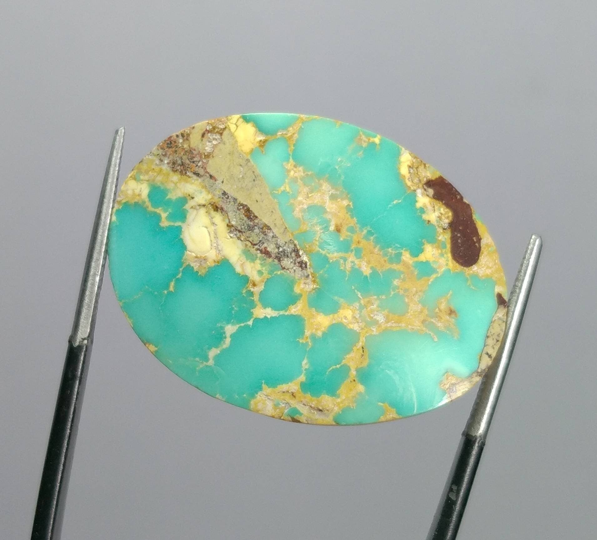 ARSAA GEMS AND MINERALSNatural top quality beautiful 29 carat untreated unheated oval shape turquoise cabochon - Premium  from ARSAA GEMS AND MINERALS - Just $29.00! Shop now at ARSAA GEMS AND MINERALS
