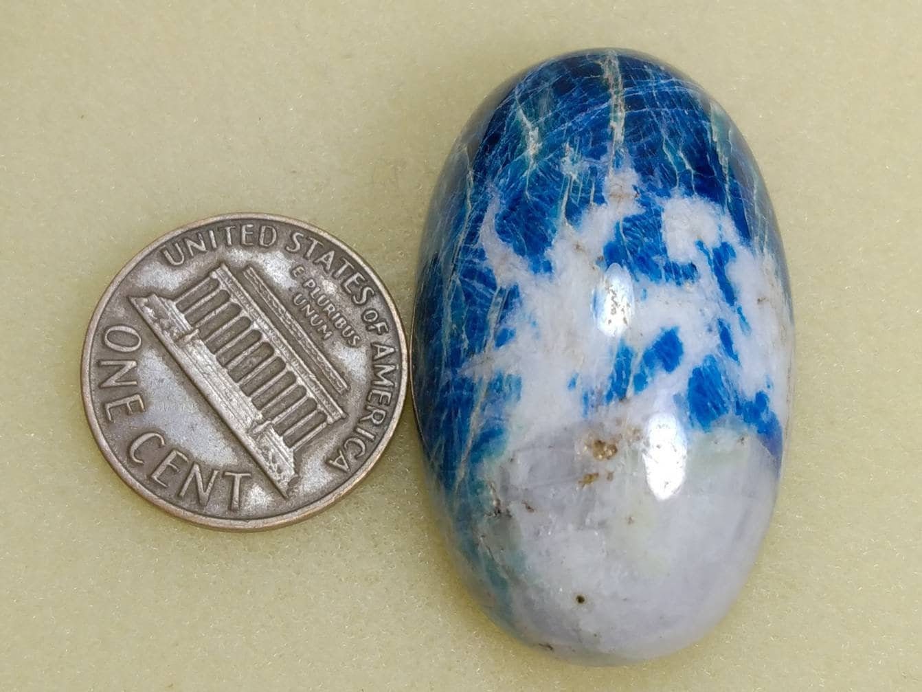 ARSAA GEMS AND MINERALSNatural top quality beautiful 80 carats large size UV reactive afghan hauyne var.lazurite Cabochon - Premium  from ARSAA GEMS AND MINERALS - Just $80.00! Shop now at ARSAA GEMS AND MINERALS