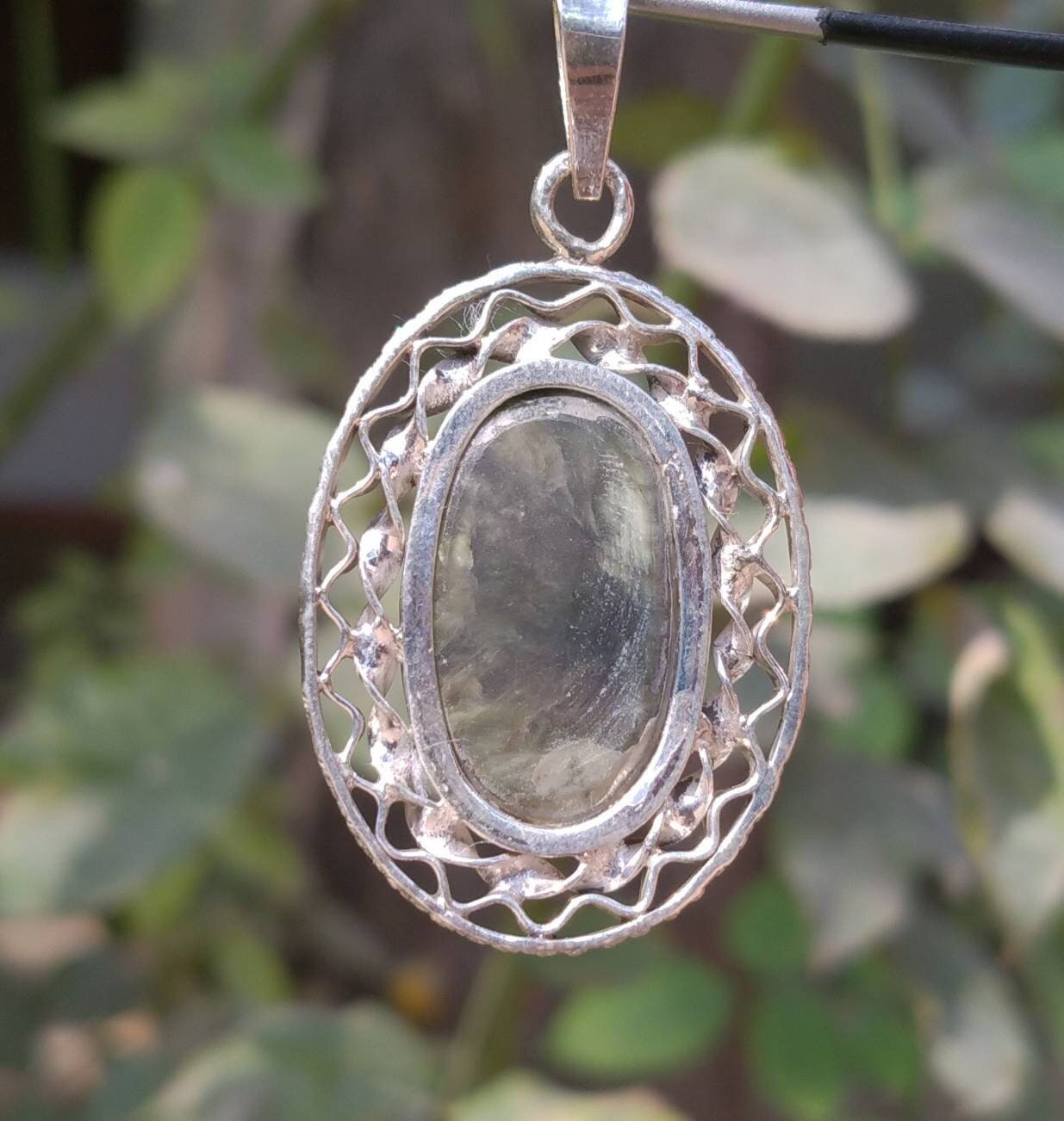 ARSAA GEMS AND MINERALSNatural top quality beautiful partially star green sapphire silver pendant - Premium from ARSAA GEMS AND MINERALS - Just $60.00! Shop now at ARSAA GEMS AND MINERALS