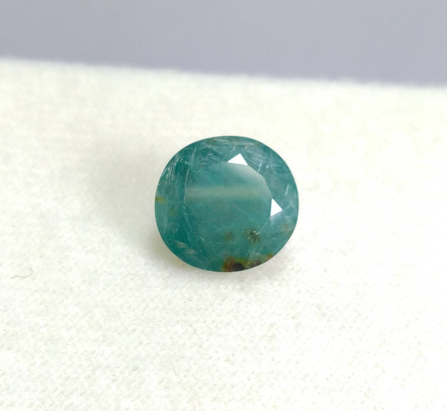 ARSAA GEMS AND MINERALSNatural top quality beautiful 6 Carat round shape faceted grandidierite gem - Premium  from ARSAA GEMS AND MINERALS - Just $13.00! Shop now at ARSAA GEMS AND MINERALS