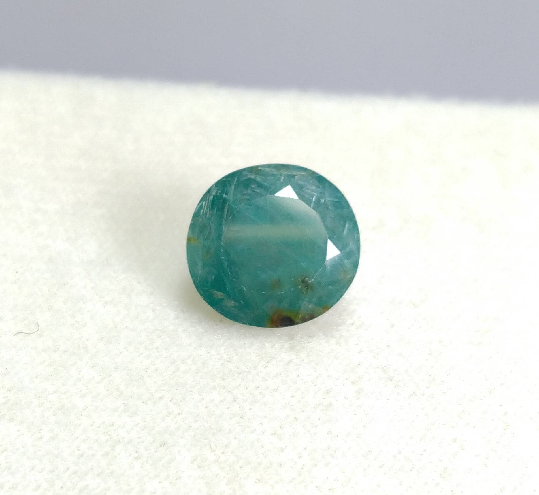 ARSAA GEMS AND MINERALSNatural top quality beautiful 6 Carat round shape faceted grandidierite gem - Premium  from ARSAA GEMS AND MINERALS - Just $13.00! Shop now at ARSAA GEMS AND MINERALS