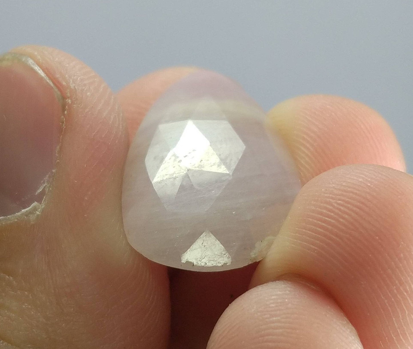 ARSAA GEMS AND MINERALSNatural fine quality beautiful 15 carat rose cut faceted pear shape UV reactive sapphire Cabochon - Premium from ARSAA GEMS AND MINERALS - Just $15.00! Shop now at ARSAA GEMS AND MINERALS