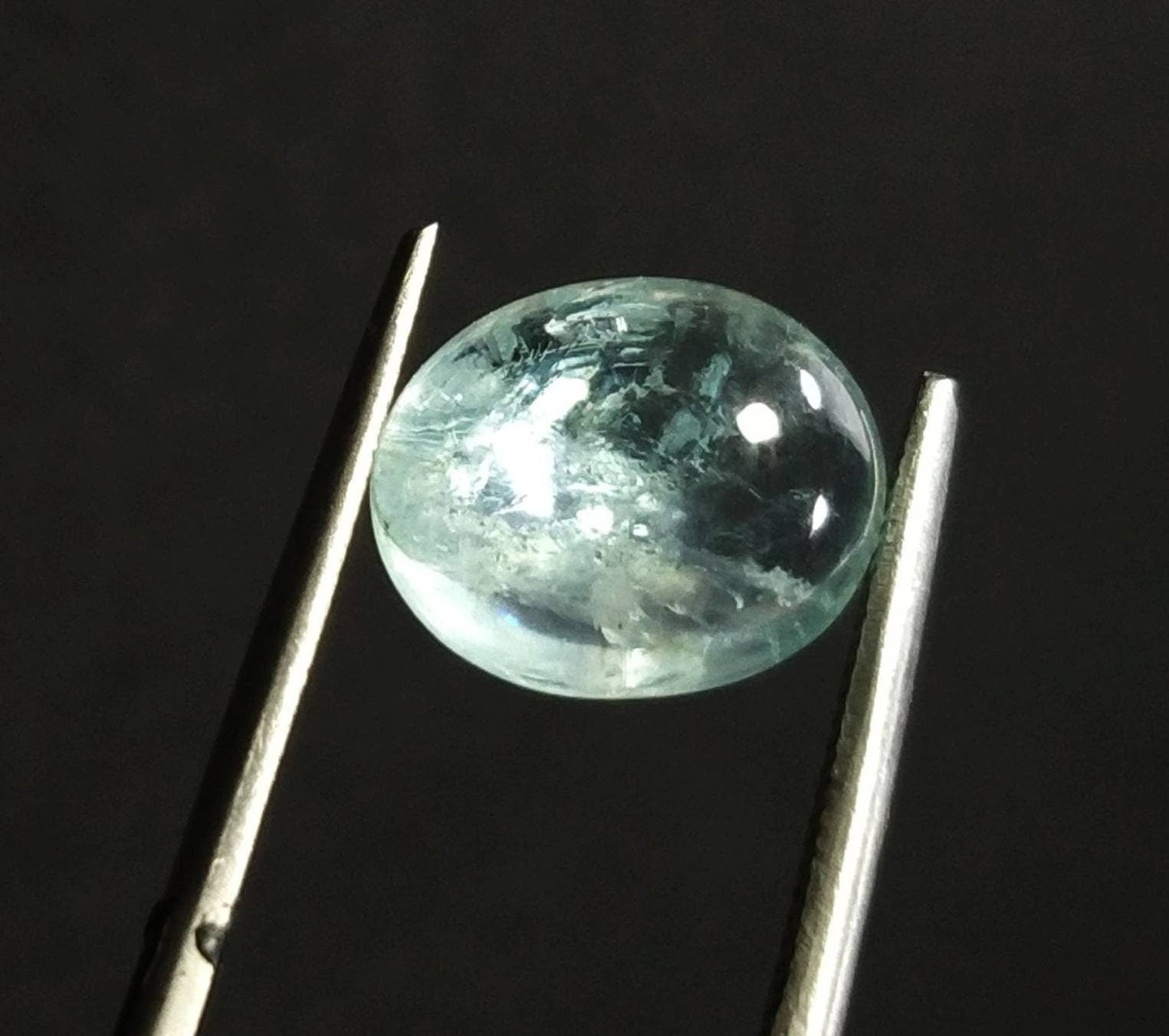 ARSAA GEMS AND MINERALSNatural fine quality beautiful 36 carats small lot of light blue color oval shapes aquamarine cabochons - Premium  from ARSAA GEMS AND MINERALS - Just $70.00! Shop now at ARSAA GEMS AND MINERALS