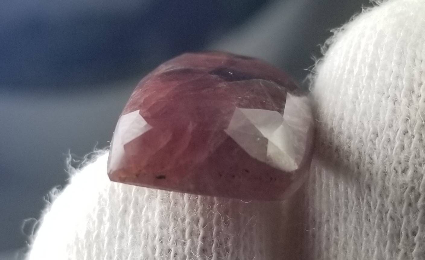 ARSAA GEMS AND MINERALSNatural good quality locket size high grade rose cut/faceted sapphire cabochon - Premium from ARSAA GEMS AND MINERALS - Just $21.00! Shop now at ARSAA GEMS AND MINERALS