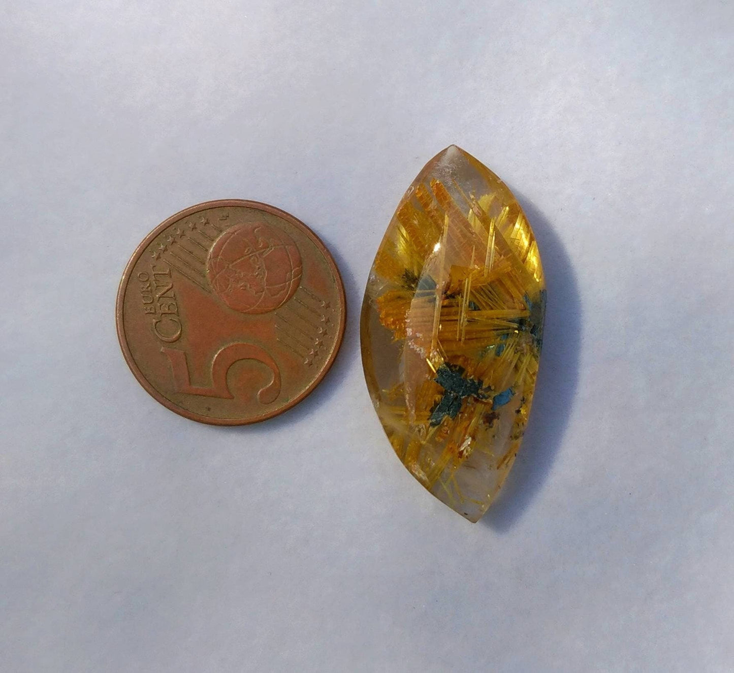 ARSAA GEMS AND MINERALSNatural tip quality beautiful 31 carats golden Rutile included quartz cabochon - Premium from ARSAA GEMS AND MINERALS - Just $62.00! Shop now at ARSAA GEMS AND MINERALS