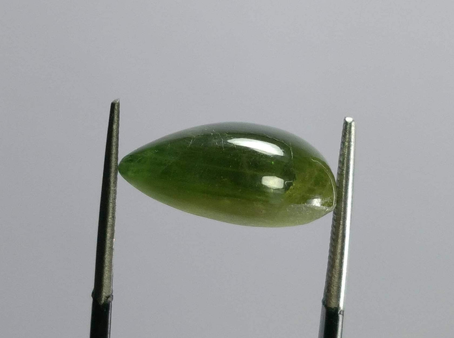 ARSAA GEMS AND MINERALSNatural fine quality beautiful 18 carat pear shape partially star green sapphire Cabochon - Premium from ARSAA GEMS AND MINERALS - Just $35.00! Shop now at ARSAA GEMS AND MINERALS