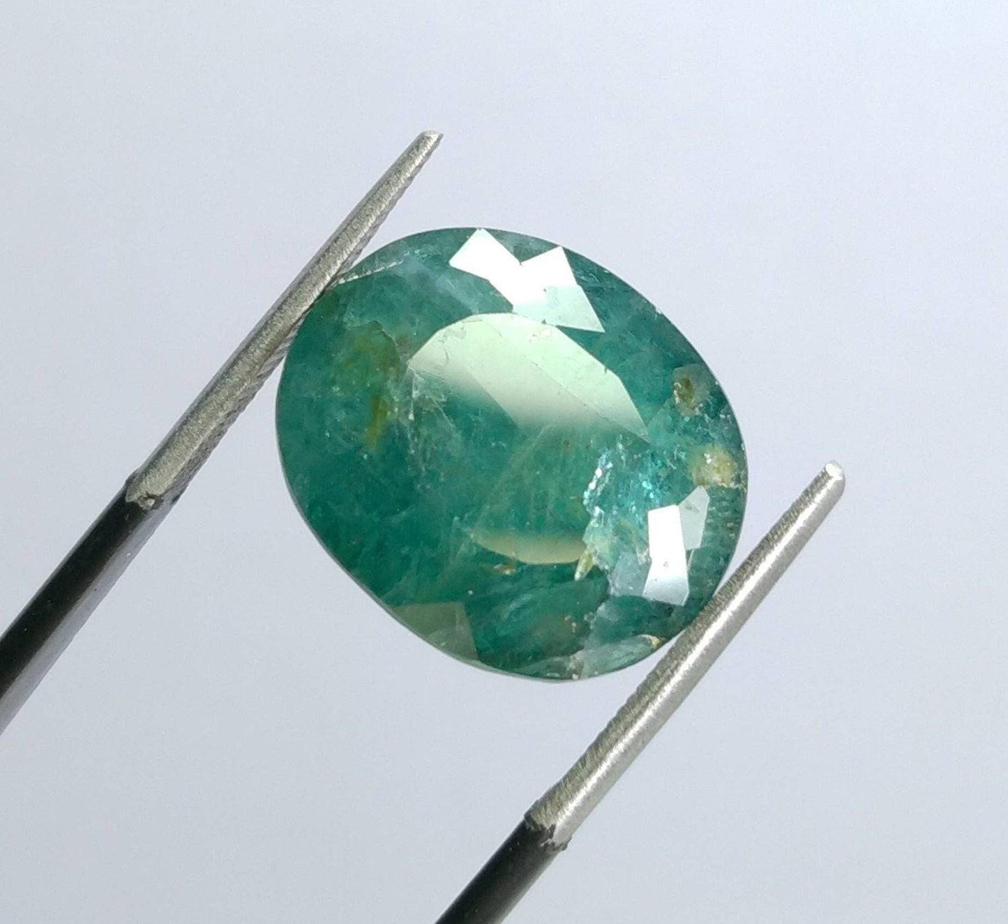 ARSAA GEMS AND MINERALSNatural top quality beautiful 13 carat oval shape faceted grandidierite gem - Premium  from ARSAA GEMS AND MINERALS - Just $30.00! Shop now at ARSAA GEMS AND MINERALS