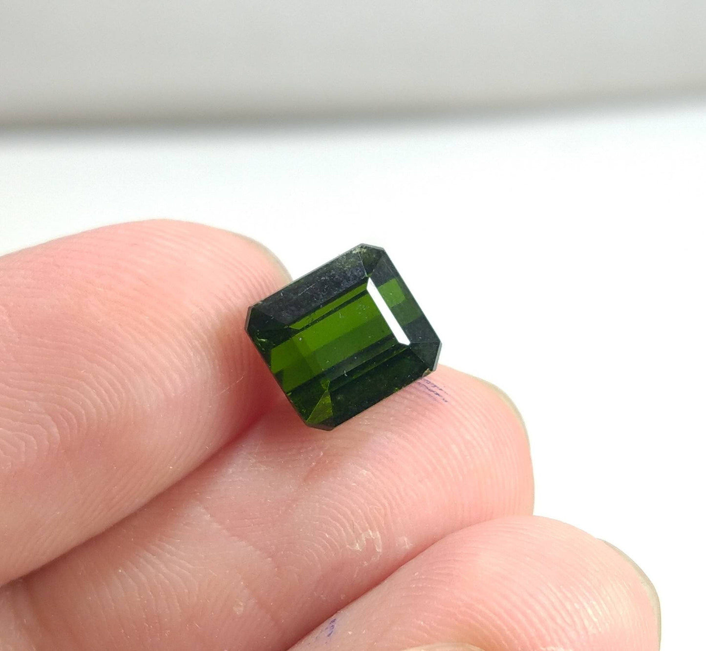 ARSAA GEMS AND MINERALSNatural top quality beautiful 4 carats green faceted tourmaline gem - Premium  from ARSAA GEMS AND MINERALS - Just $60.00! Shop now at ARSAA GEMS AND MINERALS