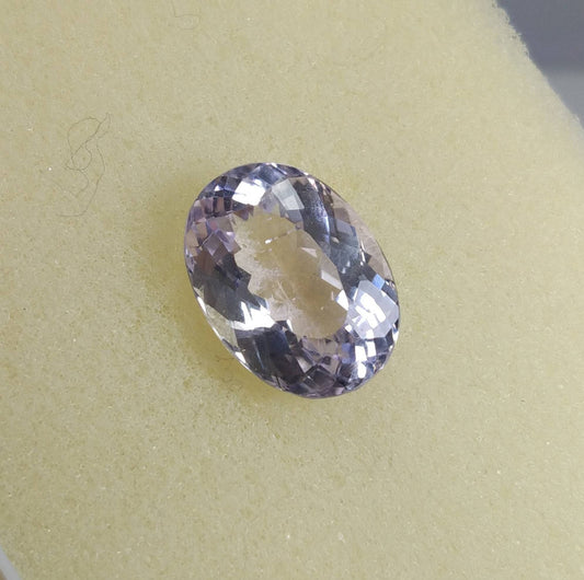 ARSAA GEMS AND MINERALSNatural fine quality beautiful 16 carats oval shape faceted kunzite gem - Premium  from ARSAA GEMS AND MINERALS - Just $32.00! Shop now at ARSAA GEMS AND MINERALS